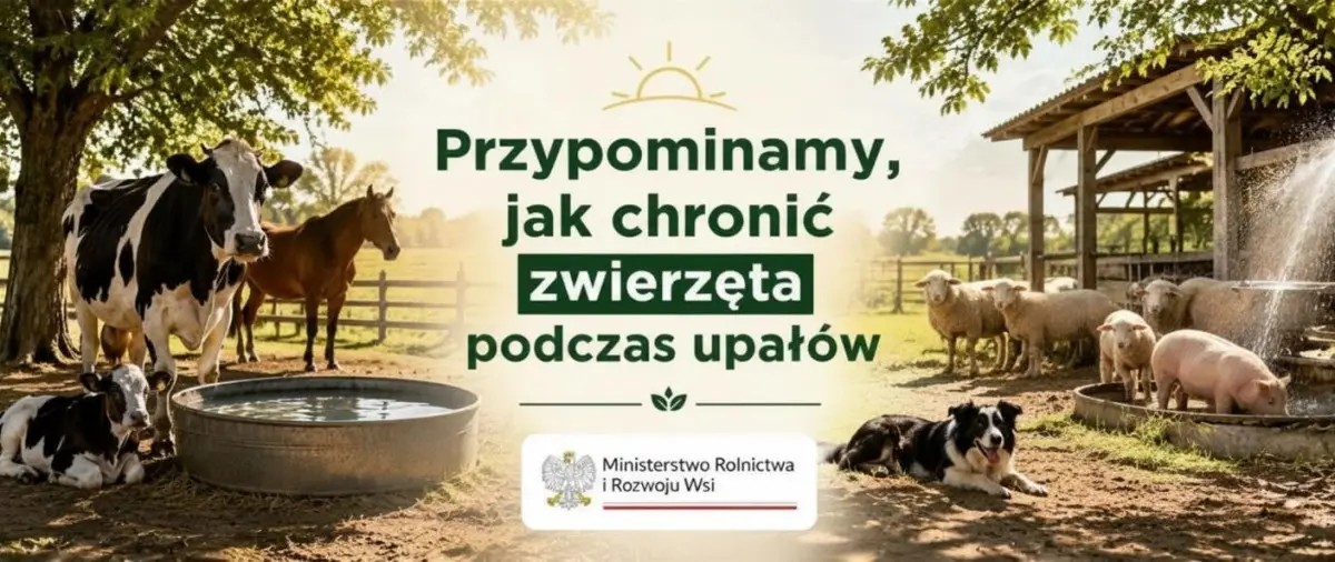 Wpływ wysokich temperatur na dobrostan zwierząt