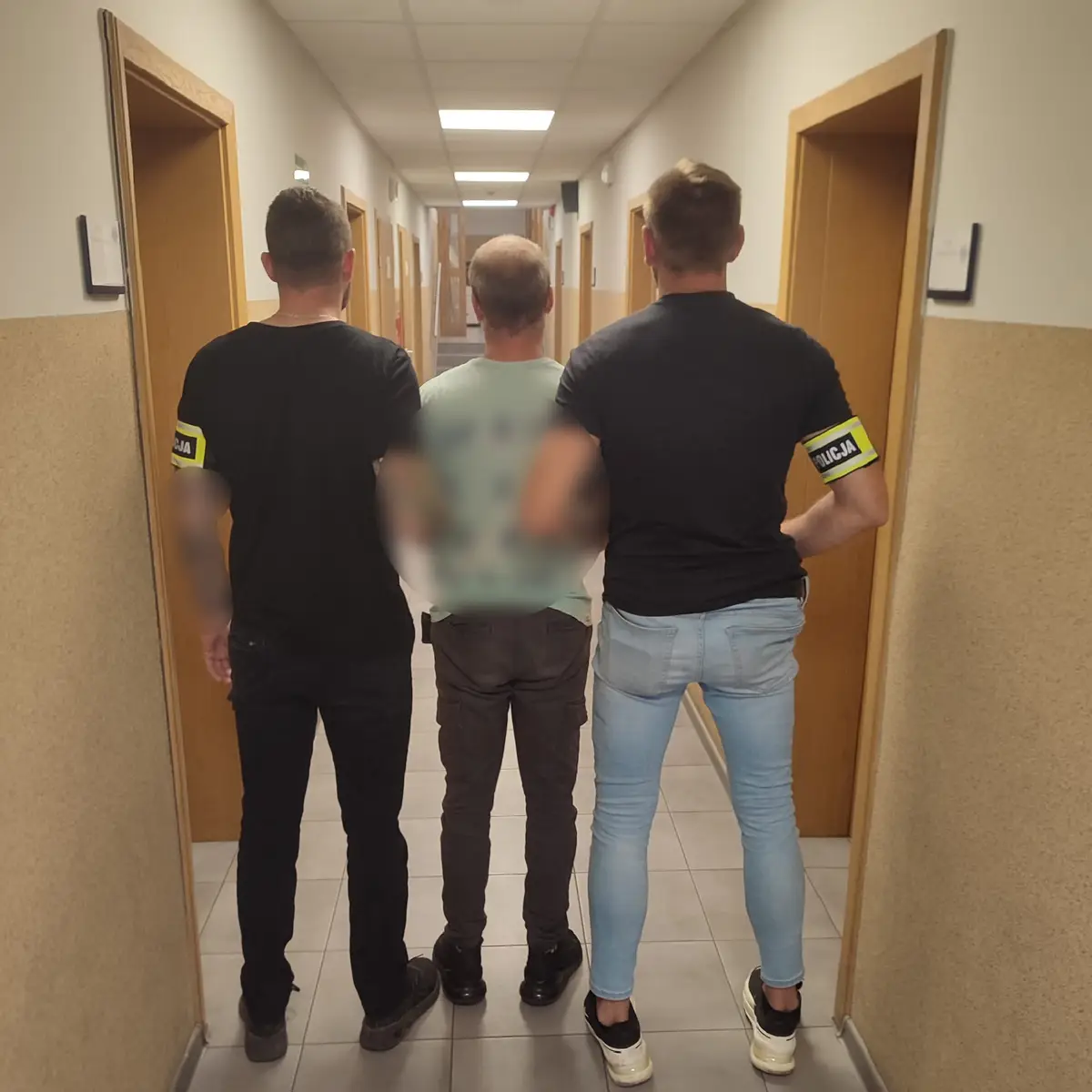 37-letni mężczyzna zatrzymany za strzelanie z wiatrówki do okien